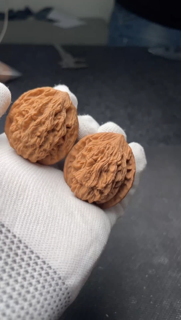 把件文玩核桃a41  麦虎 38尺