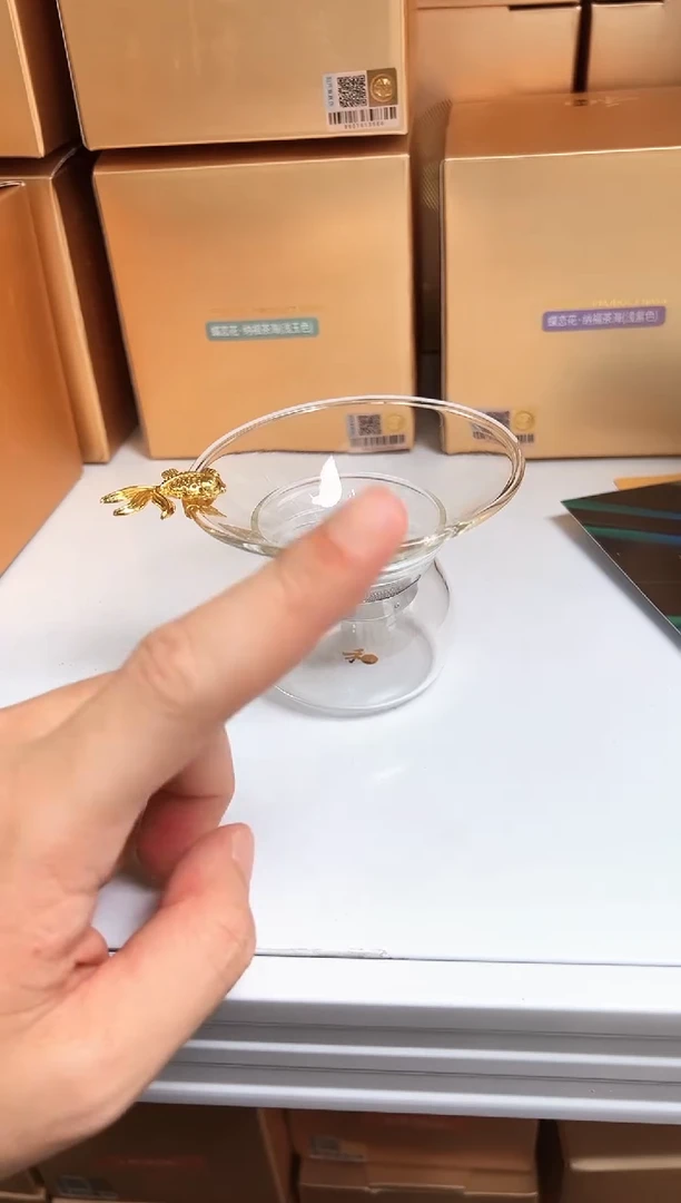 禾器金鱼茶漏不锈钢