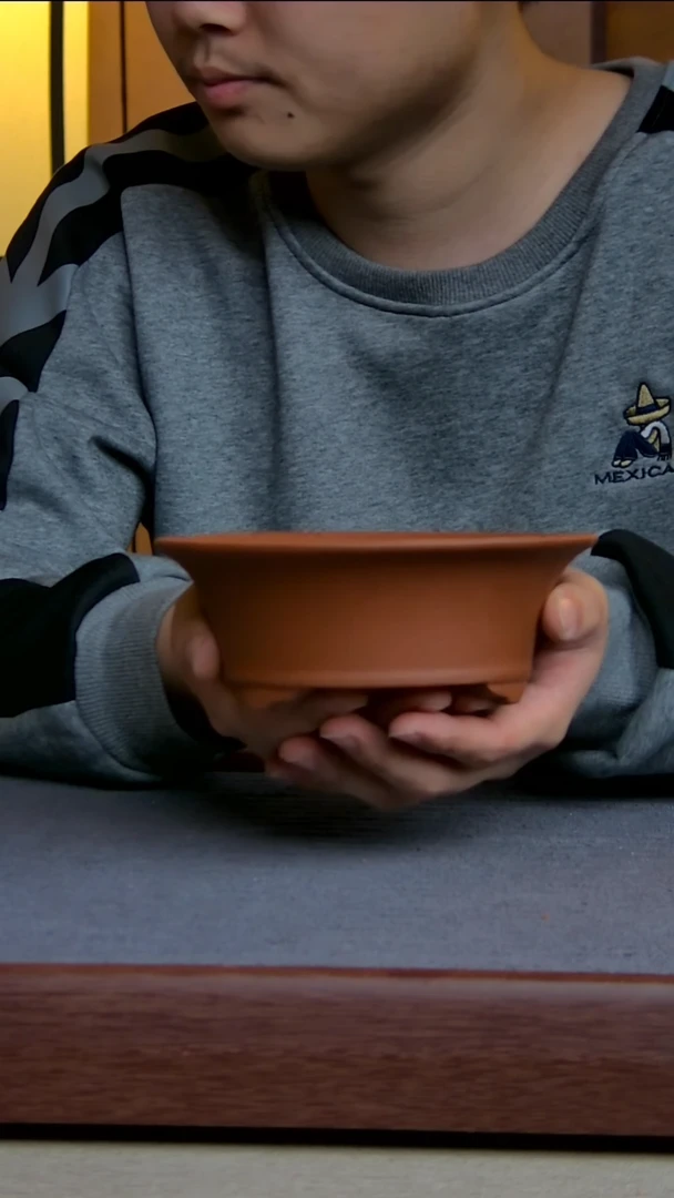 【闪购商品】紫砂花盆15*5内径紫砂花盆