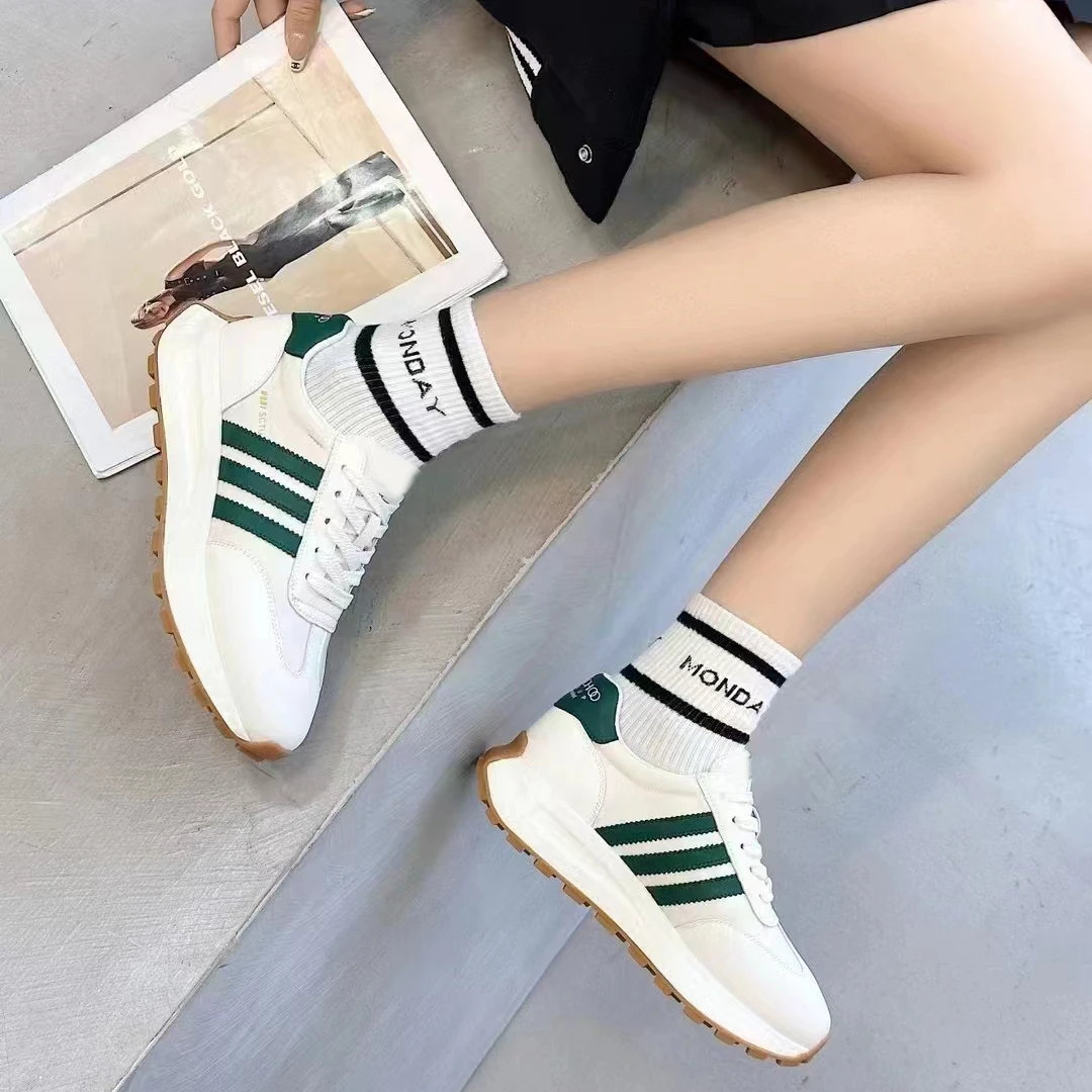 轻便秀气简约百搭休闲阿甘鞋女721525