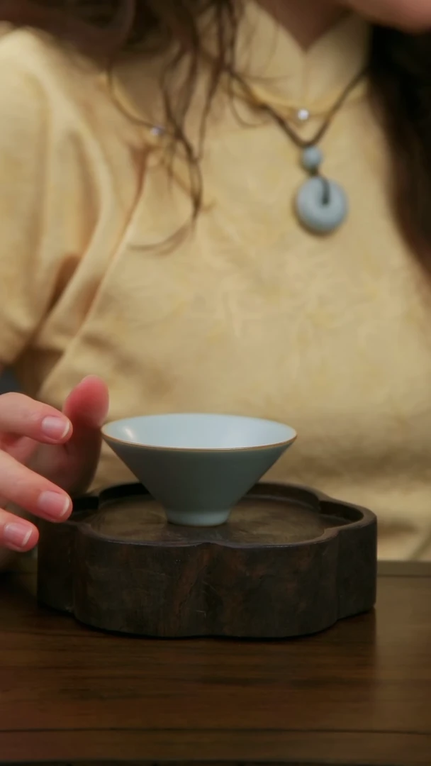 杯仅限开播福利，箬笠杯一只，默认开片