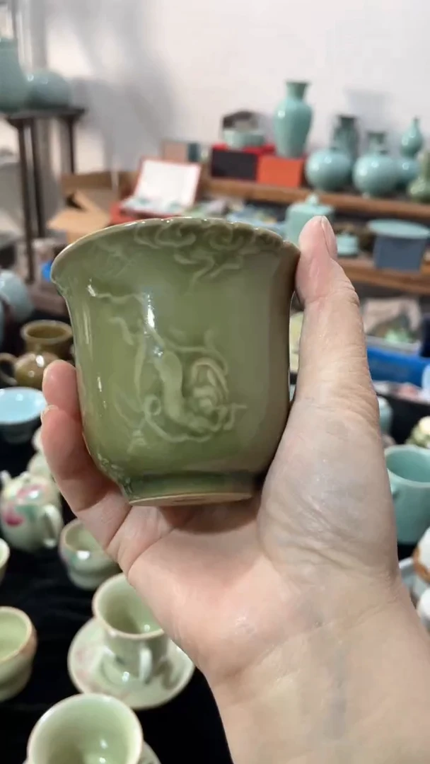 【闪购商品】特价 微瑕 慧仙青瓷