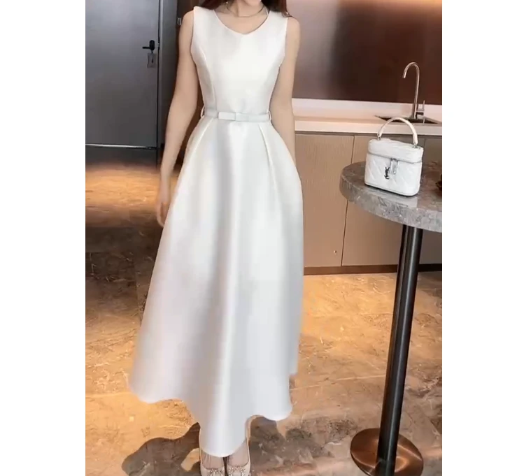 2025春季新款网红同款洋气减龄气质轻熟连衣裙女cx-2