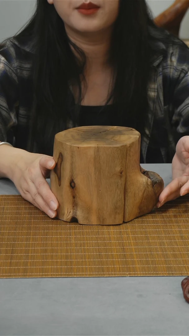 金丝楠木随形底座13-11-12