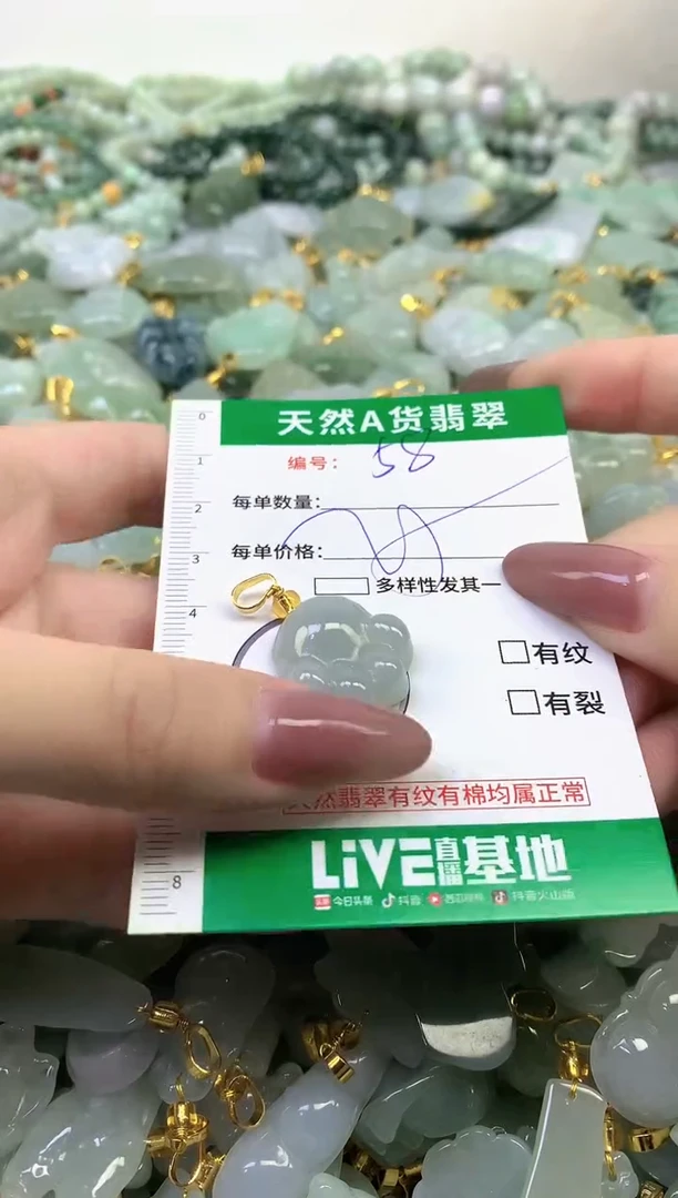 颈饰未镶嵌翡翠纯天然缅甸A货翡翠