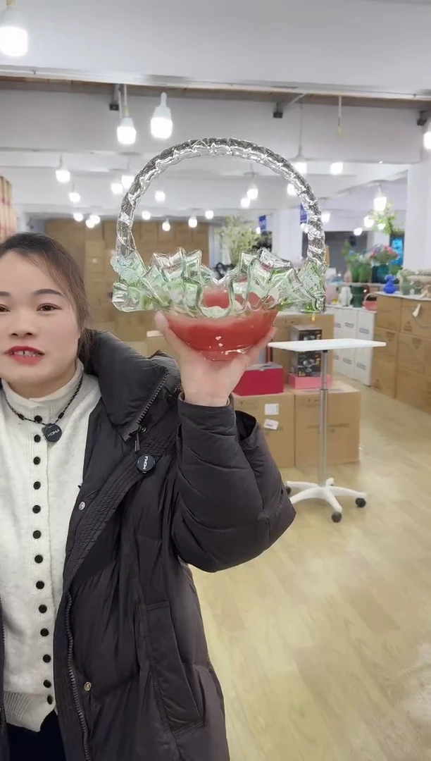 【闪购商品】无铅玻璃甄选花器-u-早11