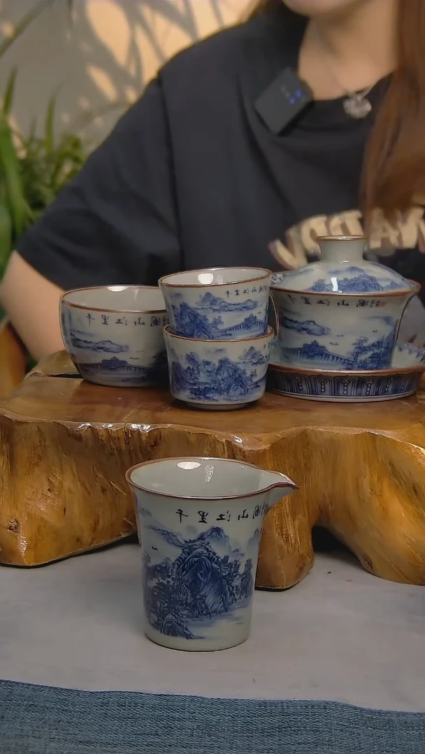 简装家用款5件套 陶瓷家用茶具系列