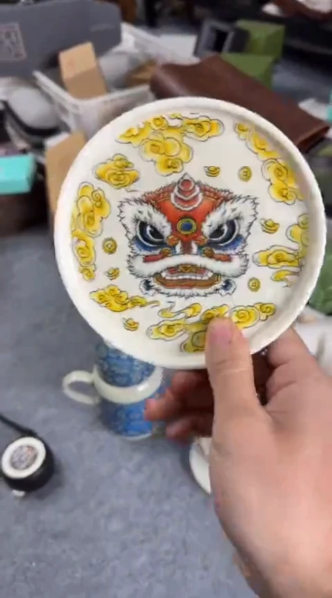 摆件陶茶具茶具茶具狮子壶承