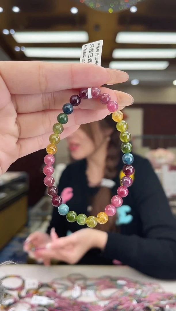 【闪购商品】碧玺/未镶嵌6mm+碧玺单圈17多样性发货