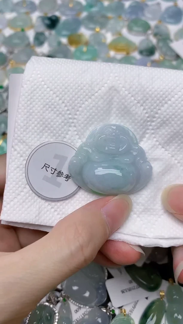 翡翠未镶嵌颈饰天然A货翡翠