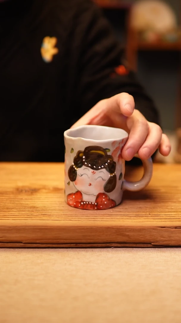 【闪购商品】@@陶园瓷舍@@纯手工手绘@高温釉下彩