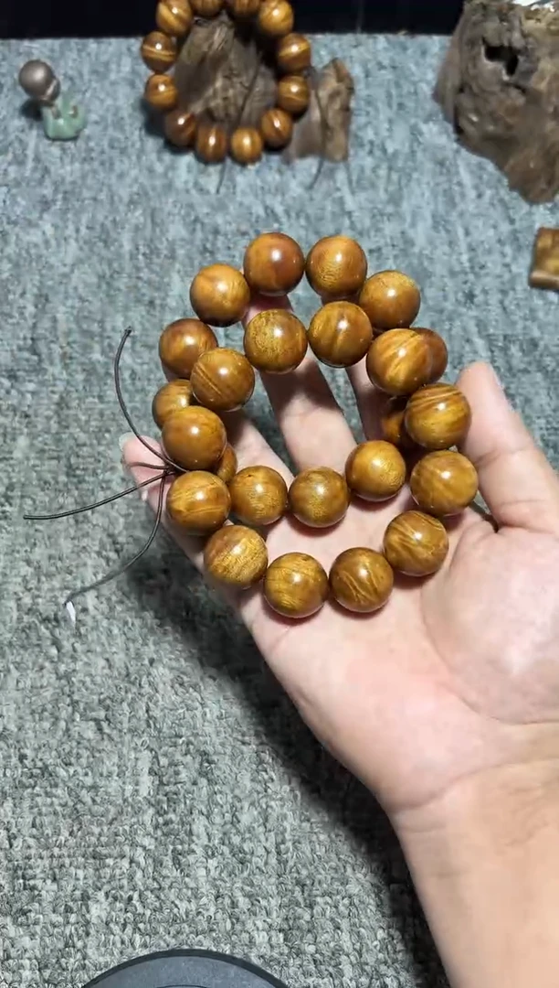 金丝楠手串/手链枯木老料2.0花纹款49.9
