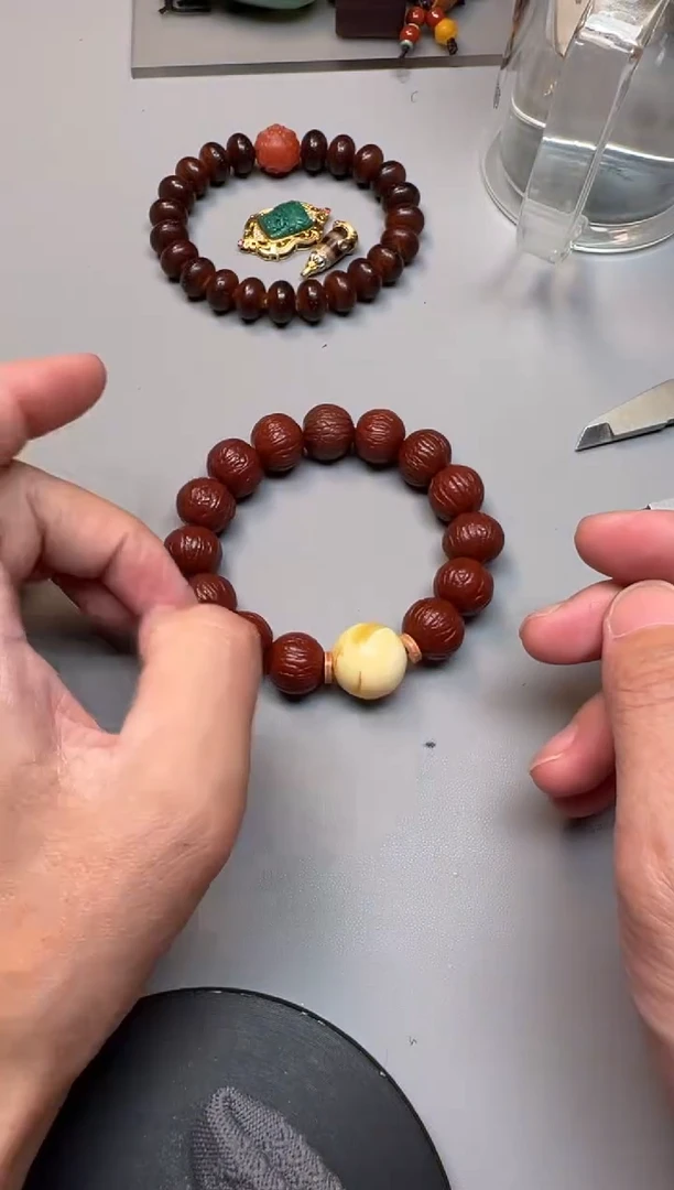 手串猴头核桃精品文玩手串一条