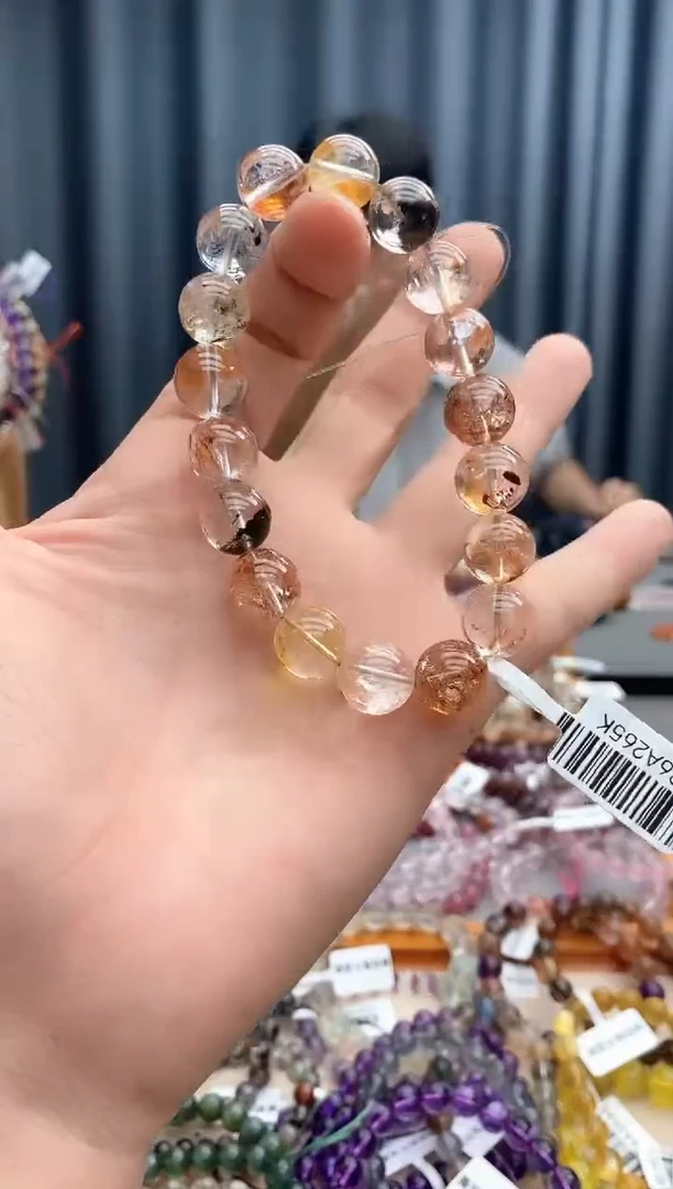水晶手链未镶嵌胶花