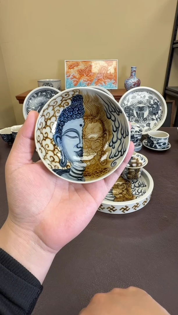 二号釉一念之间普洱杯