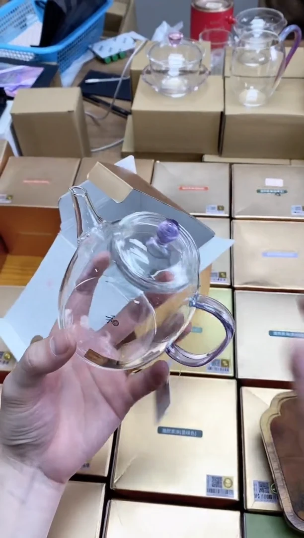 【闪购商品】禾器金标宴臣壶浅紫色