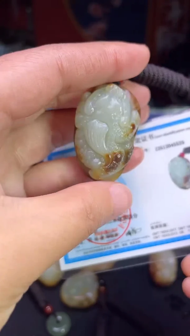 颈饰未镶嵌和田玉3