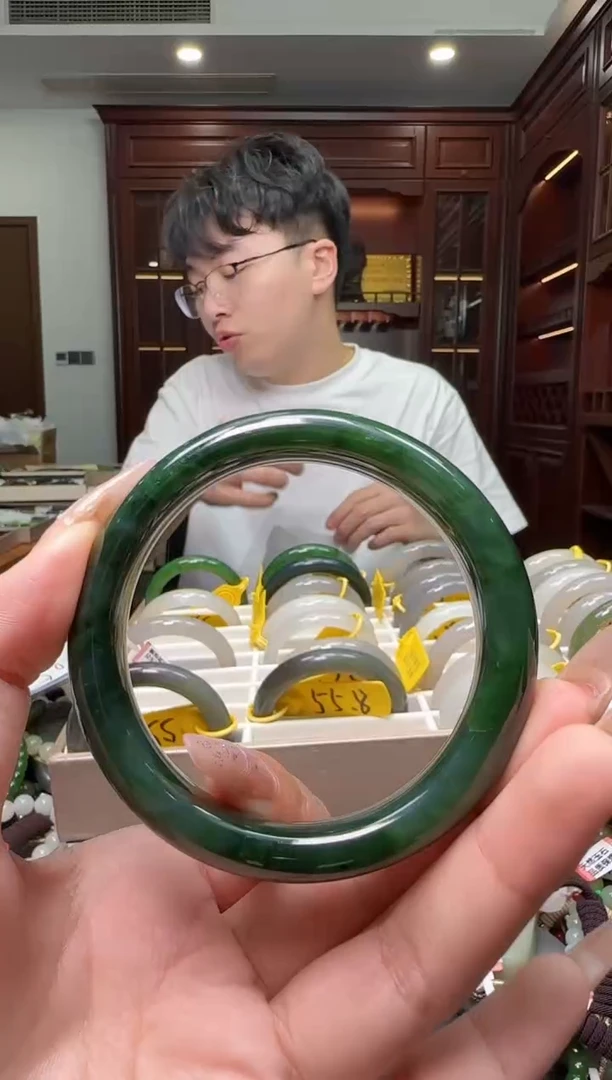 颈饰未镶嵌和田玉ls027圈口59