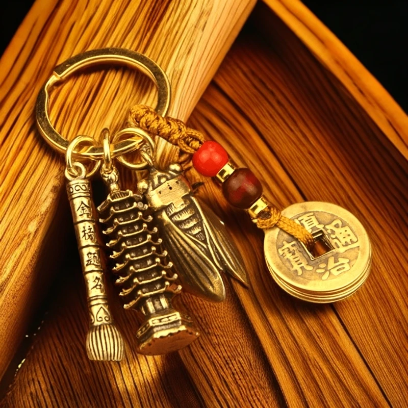 【老师推荐】文昌塔新年金榜题名2025一鸣惊人创意钥匙实用钥匙扣