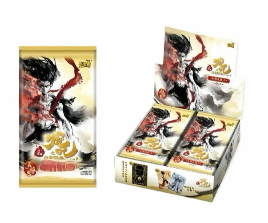 【新人9.9米5包】卡游哪吒之魔童闹海灵焰包第二弹（默认散包代拆）