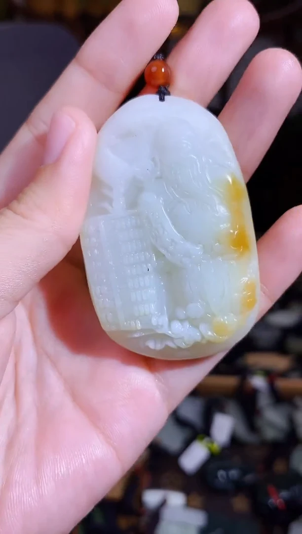 颈饰未镶嵌和田玉1