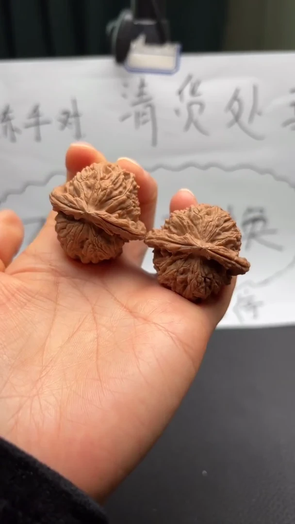 吊坠文玩核桃11白狮子