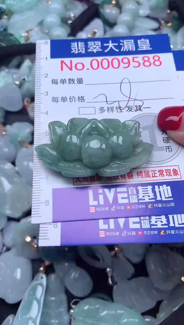 颈饰未镶嵌翡翠9588