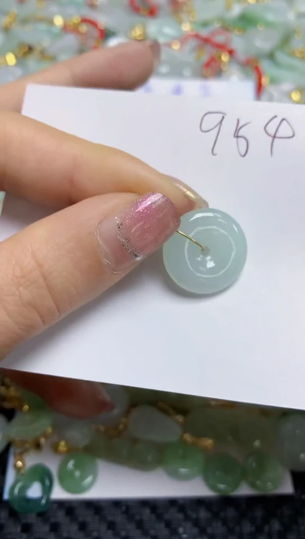 【闪购商品】翡翠颈饰合金天然A货翡翠