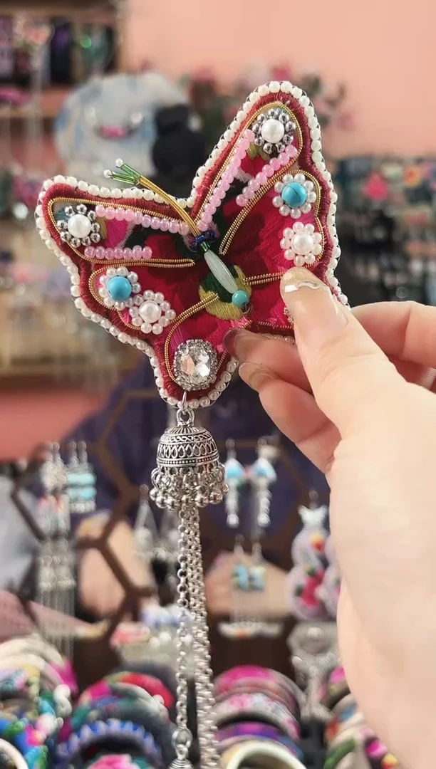 艺枝独绣手工饰品446