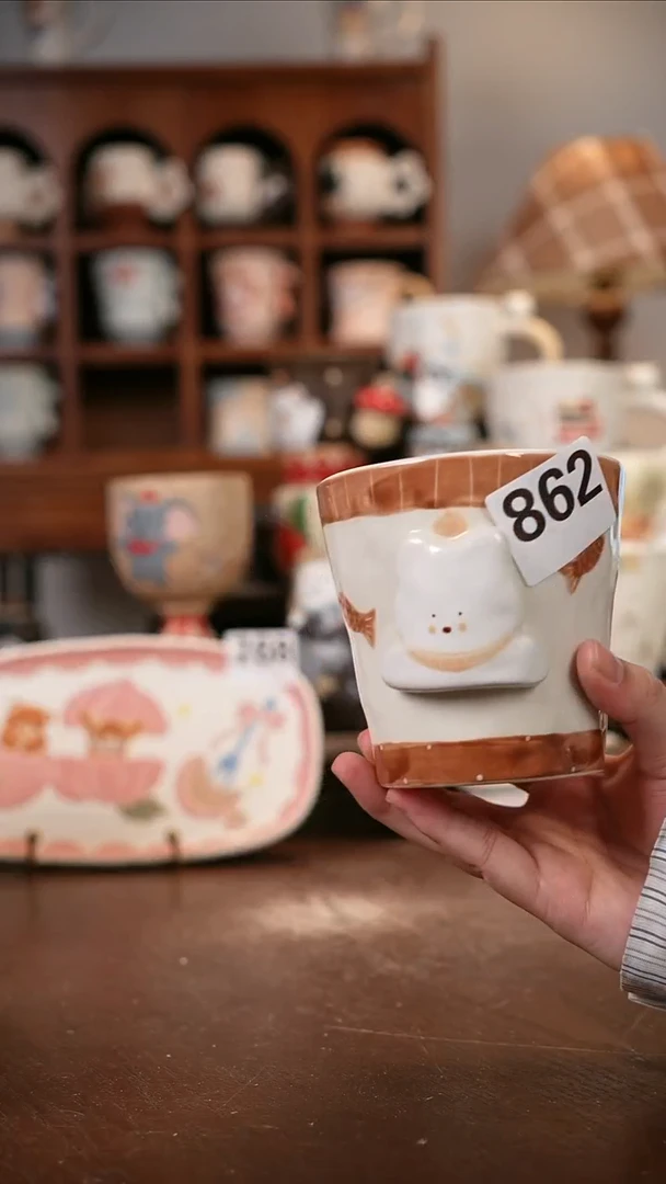 可爱川谷原创陶瓷8.2直播福利微瑕862