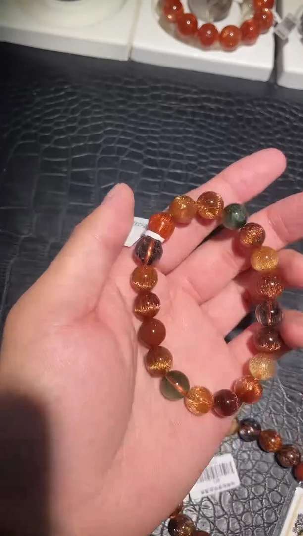 未镶嵌手链水晶单圈发晶多宝A10