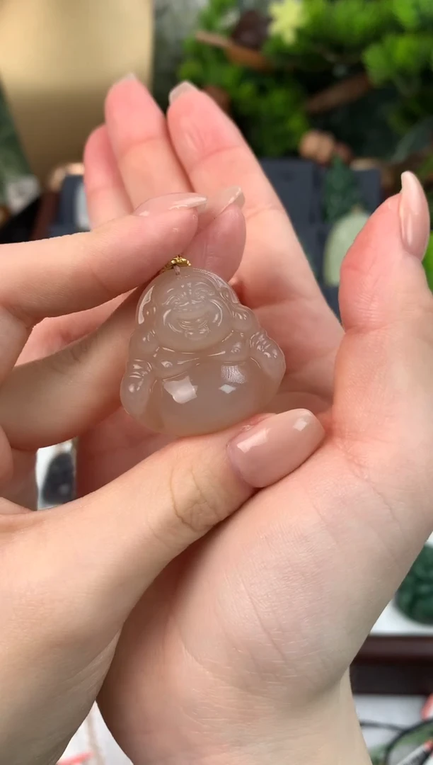 颈饰未镶嵌和田玉吊坠30mm