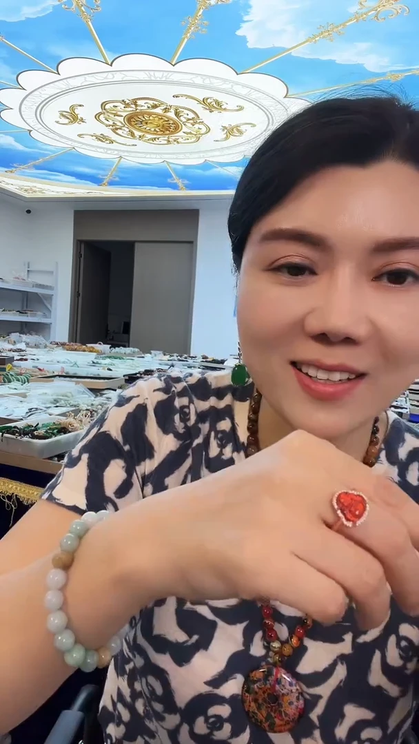 未镶嵌琥珀戒指戒指