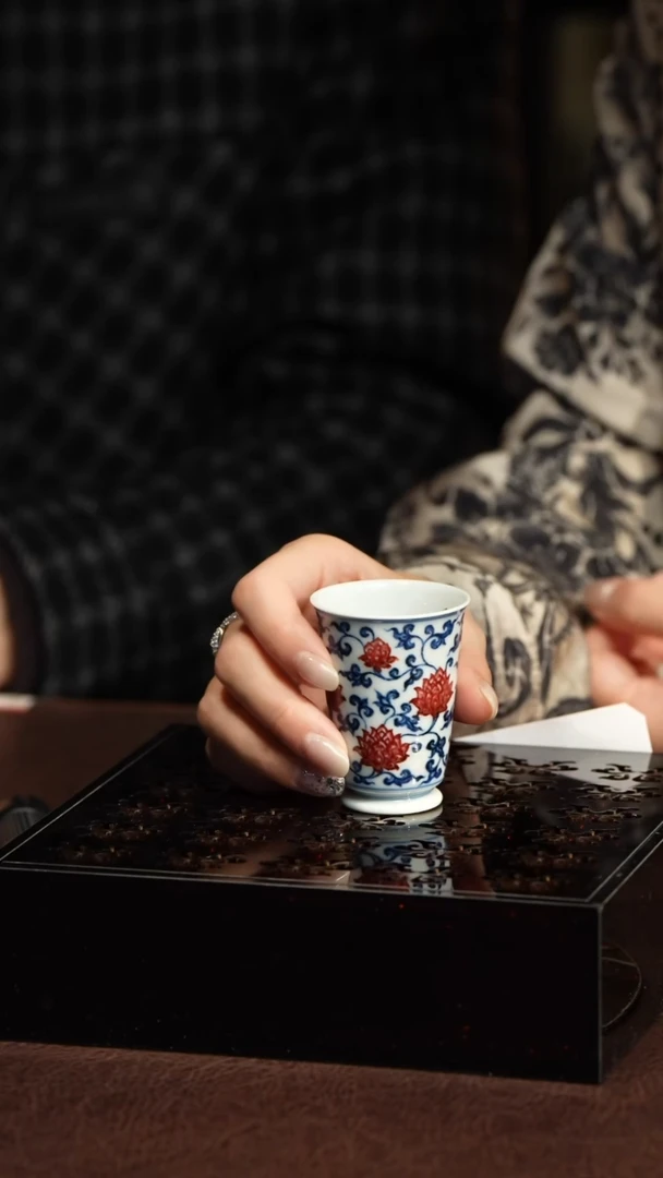 【闪购商品】S永明尚玩缠枝闻香高杯