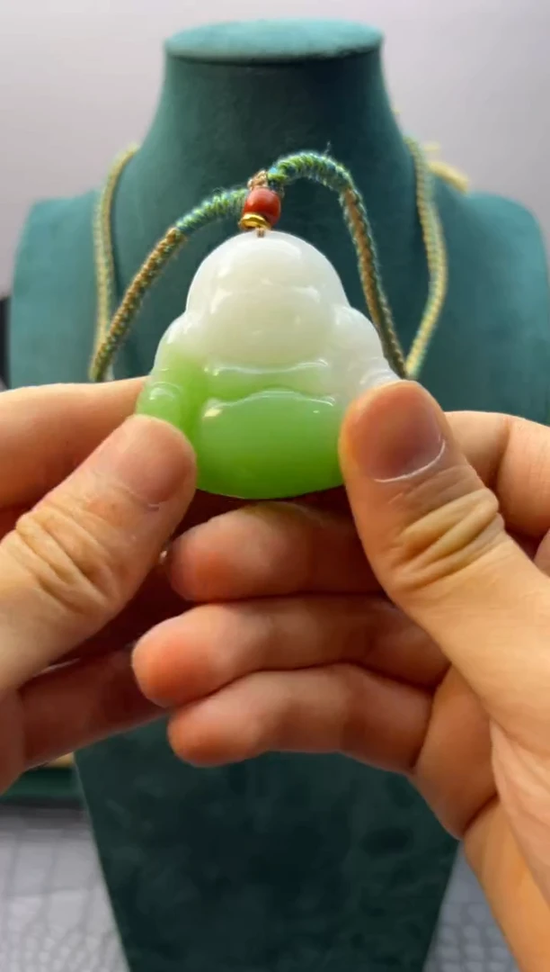 【闪购商品】翡翠颈饰14K金镶嵌X755