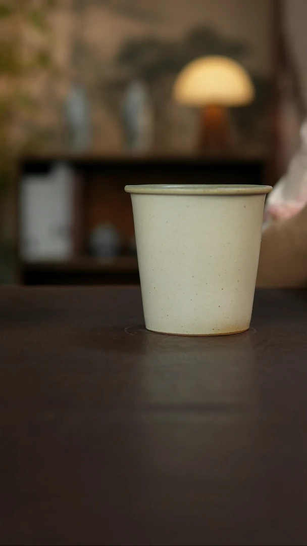 杯景德镇陶瓷杯碗柴烧多人
