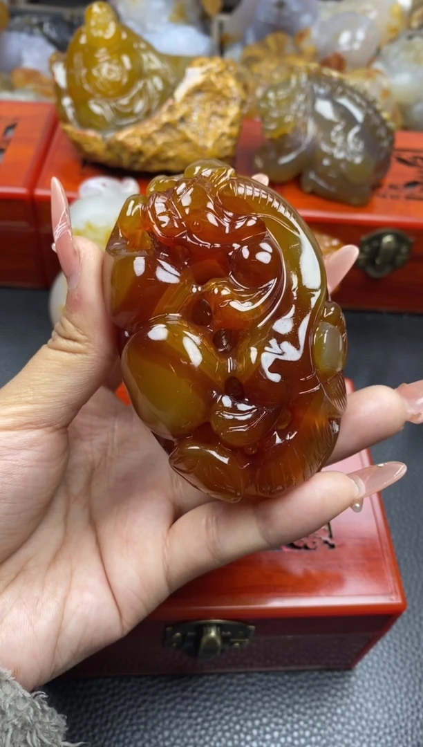 【闪购商品】玛瑙/玉髓手把未镶嵌00