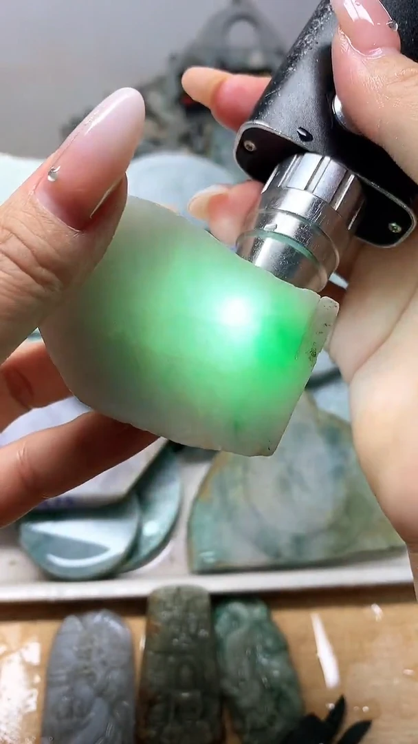 裸石翡翠天然缅甸翡翠A货39