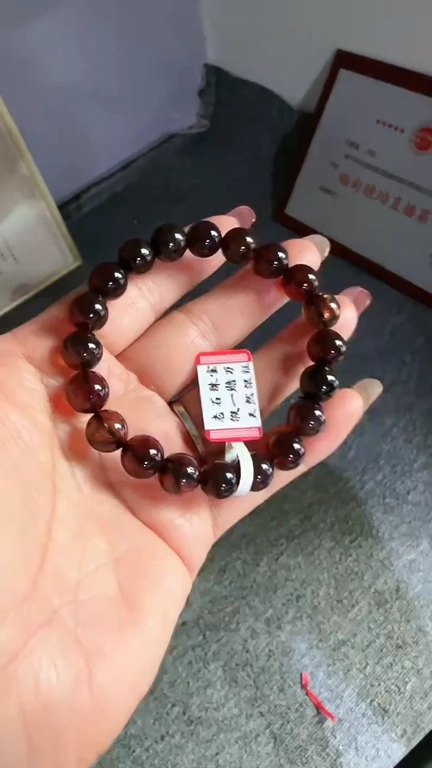 未镶嵌琥珀手串规格10微瑕紫罗兰手串#29