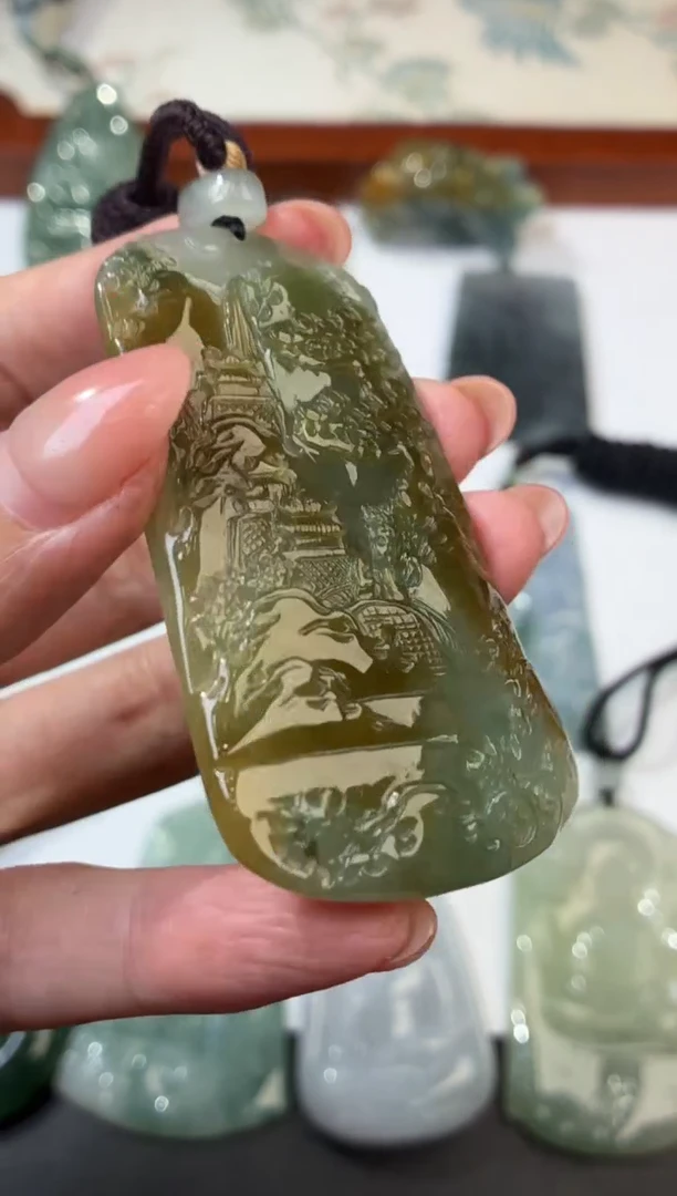未镶嵌挂件翡翠一****g01