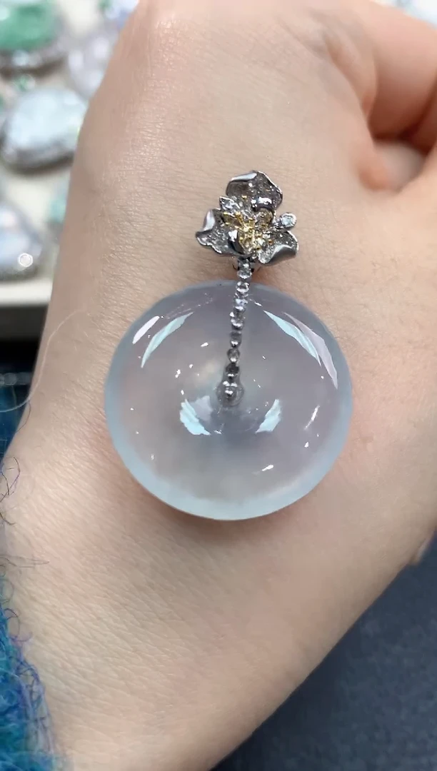 【闪购商品】翡翠颈饰18K金镶嵌B99   多样性一件发货