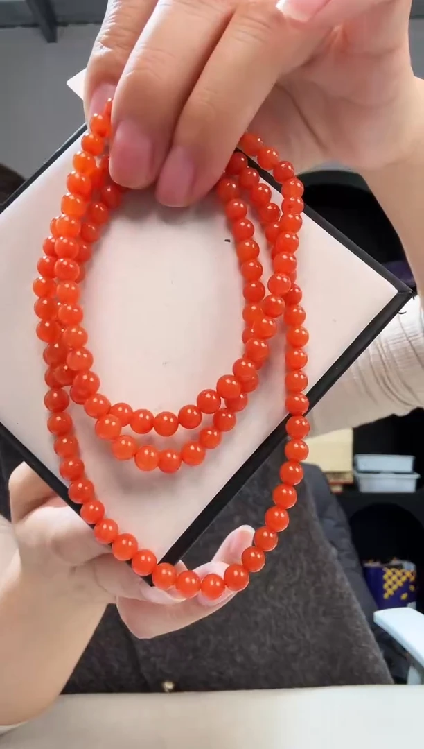 未镶嵌手链南红玛瑙优0418 约5mm