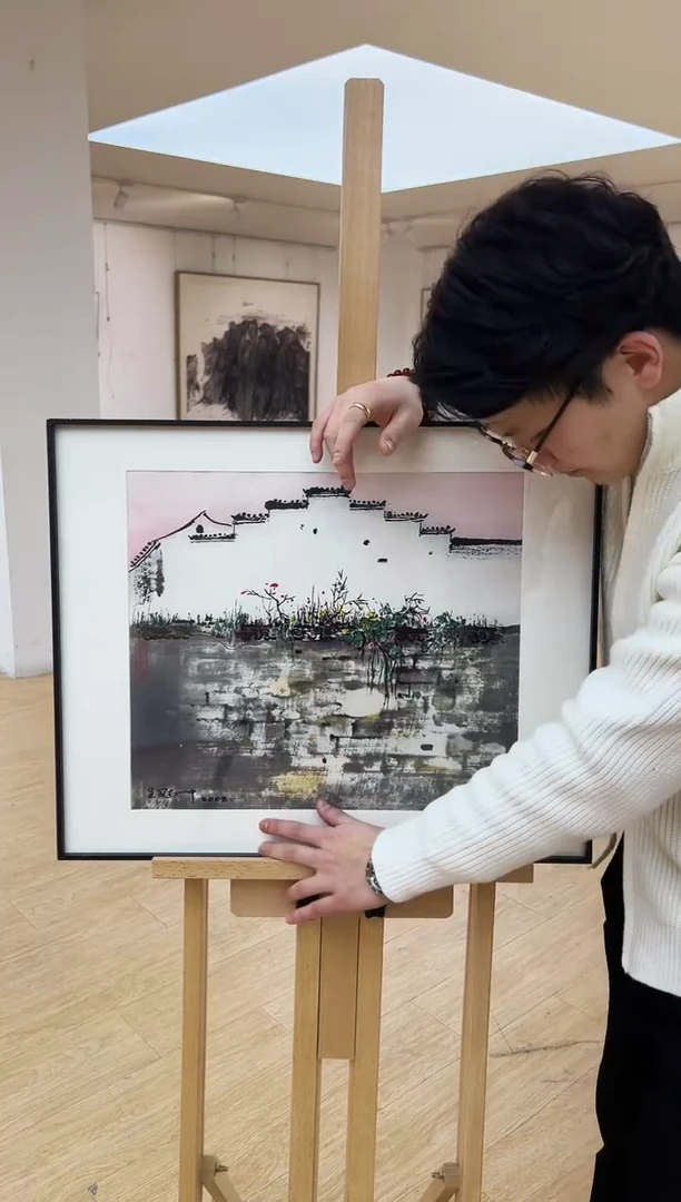 【闪购商品】版画WGZ-版画-墙上春色-平尺-01