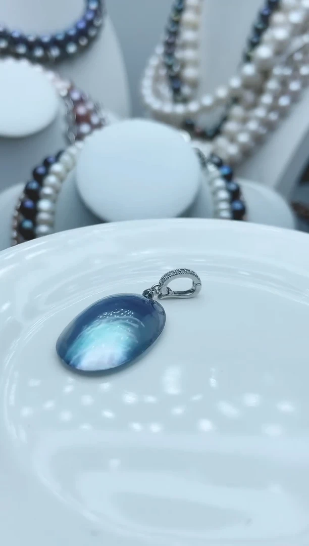 【闪购商品】淡水珍珠颈饰钛钢1