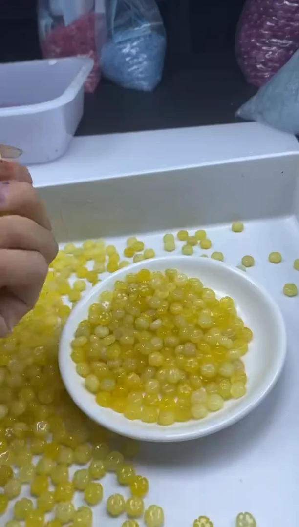 手饰玛瑙未镶嵌w2733鸡油黄五瓣花8mm*10颗