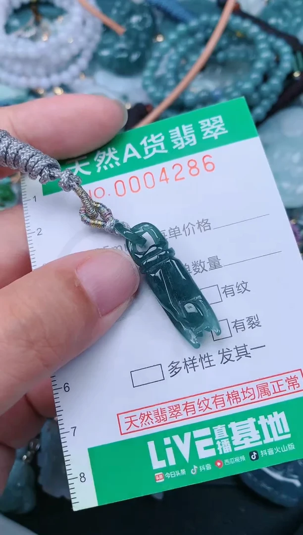 颈饰未镶嵌翡翠.0004286