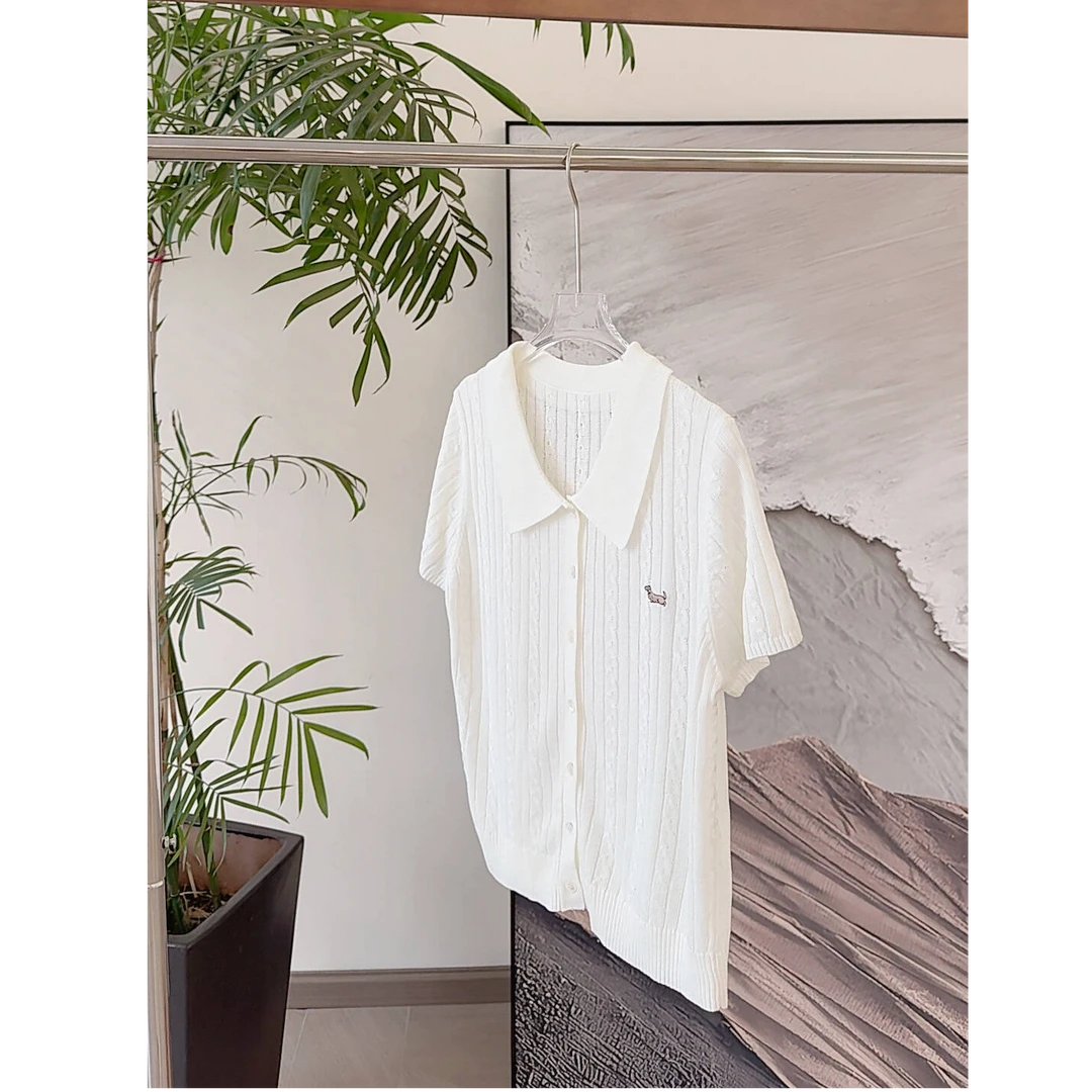 Y.M | 学姐日记 天爽亚麻 夏日凉感精致韩系温柔款针织上衣12