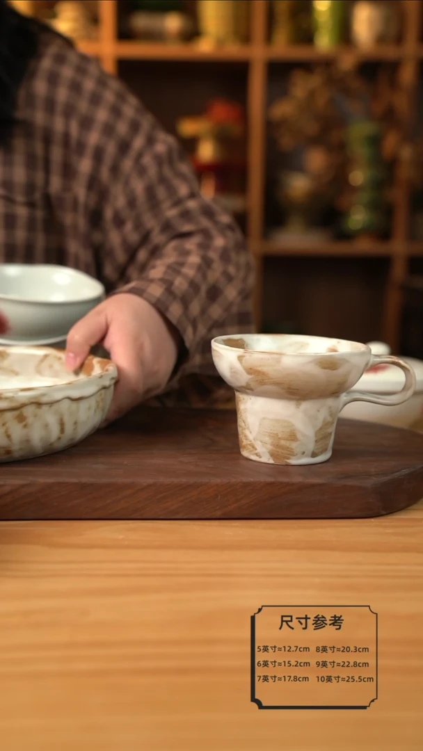 粉影系列的高脚圆口杯子【壶