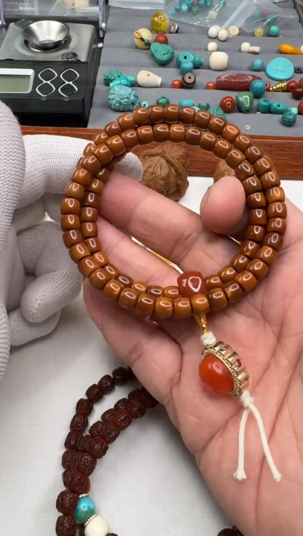 【闪购商品】橄榄核手串橄榄核108