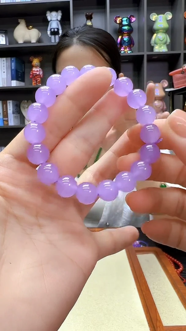 翡翠未镶嵌颈饰丹丹diy劲饰10mm手链